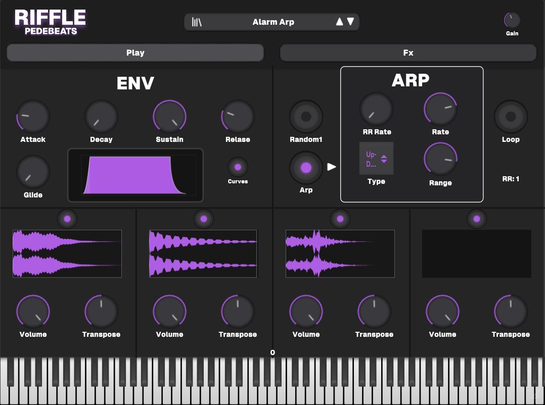 RIFFLE (MULTI-KEY PLUG-IN)